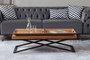 Hanah Home Towly - Mesa de centro Nogal